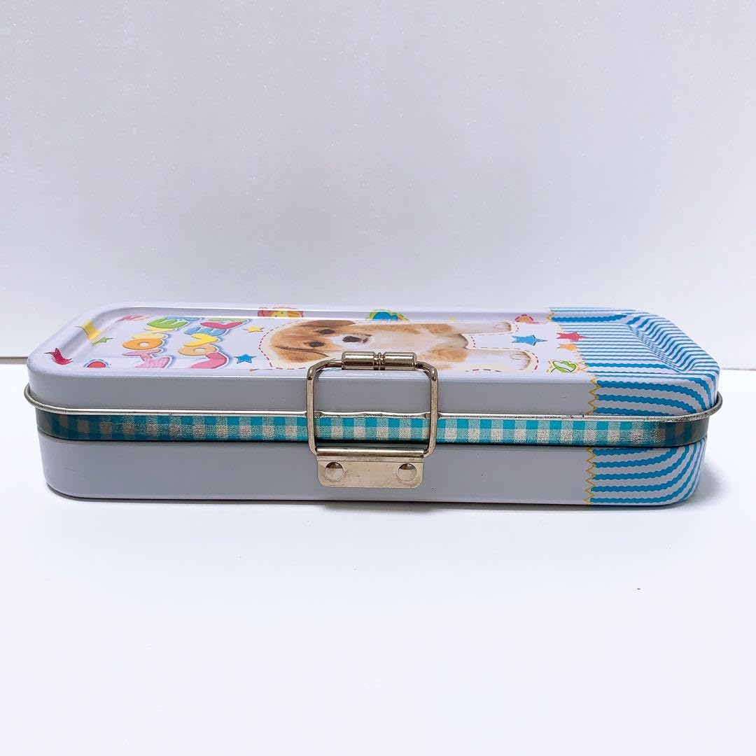 Amazon.co.jp: 平成レトロ クラックス 缶ケース 筆箱 3段 ワイドタイプ